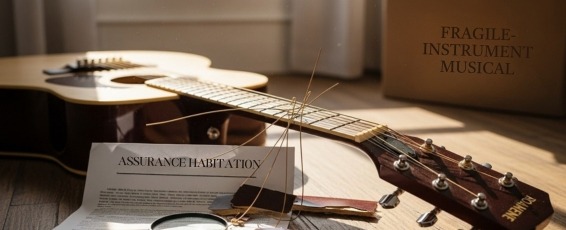 Est-ce que mon instrument de musique est couvert par mon assurance habitation ?